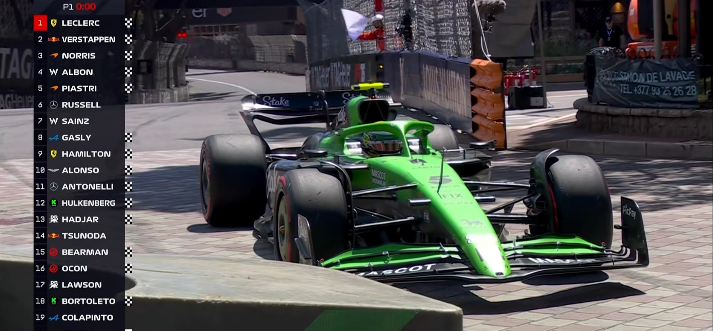 索伯车队完胜阿斯顿马丁，勒克莱尔统治全场